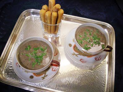 Velouté de lentilles au curry