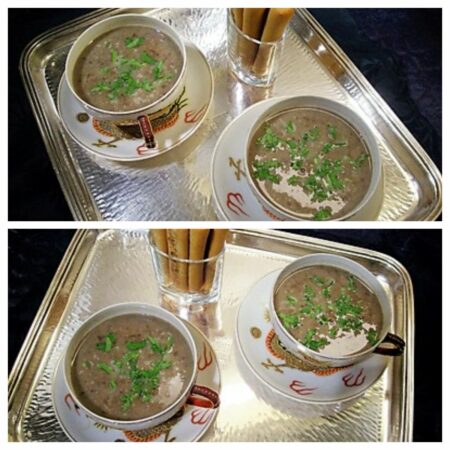 Velouté de lentilles au curry - 4