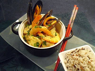 Curry de poisson