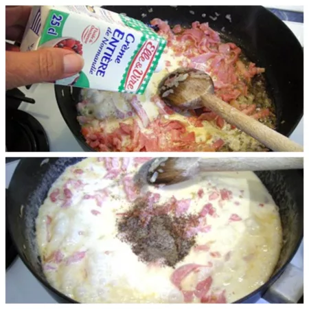 Nids d'Alsace à la carbonara - 4