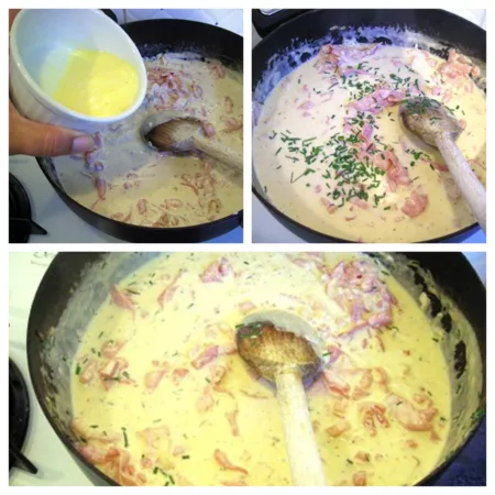 Nids d'Alsace à la carbonara - 5