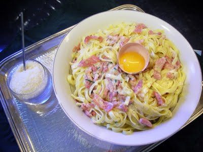 Nids d'Alsace à la carbonara - 1