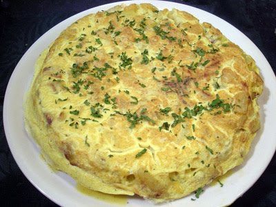 Omelette de pommes de terre