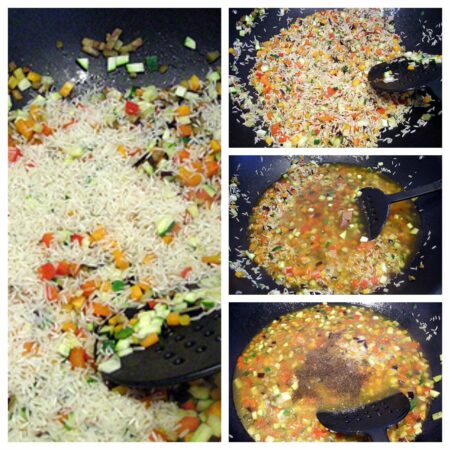 Riz basmati aux petits legumes - 5