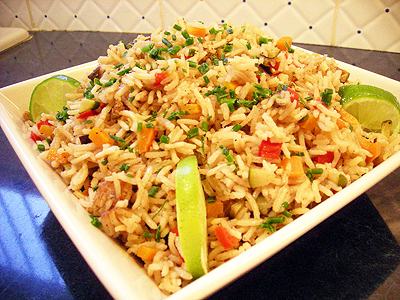 Riz basmati aux petits legumes - 7