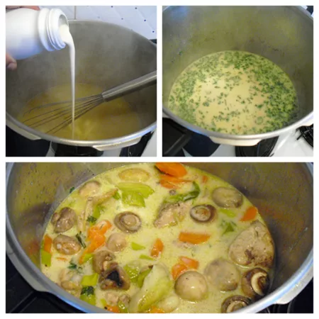 Blanquette de poulet - 7