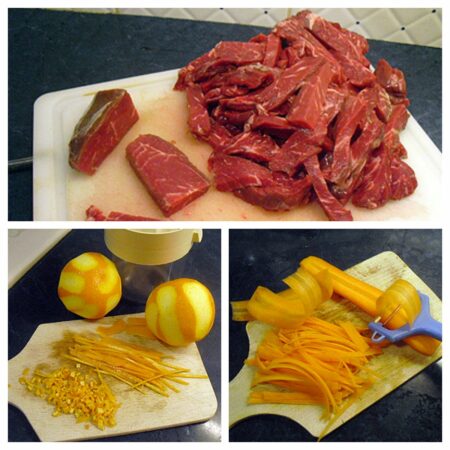 Boeuf sauté au gingembre - 2