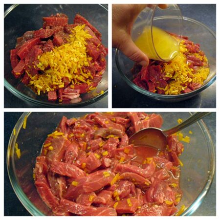 Boeuf sauté au gingembre - 3