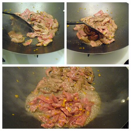 Boeuf sauté au gingembre - 5