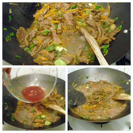 Boeuf sauté au gingembre - 7