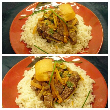 Boeuf sauté au gingembre - 8