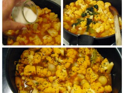 Chou fleur à la grecque - 4