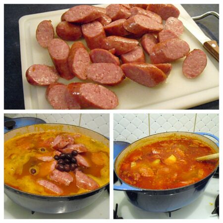 Ragout de pommes de terre et saucisses - 6