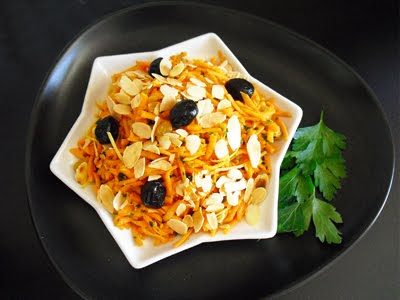 Salade de carottes à la marocaine