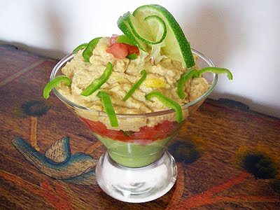 Verrines d'avocats au thon - 1
