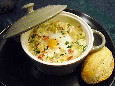 Fondue d’endives au miroir