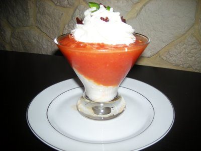 Gaspacho en verrine