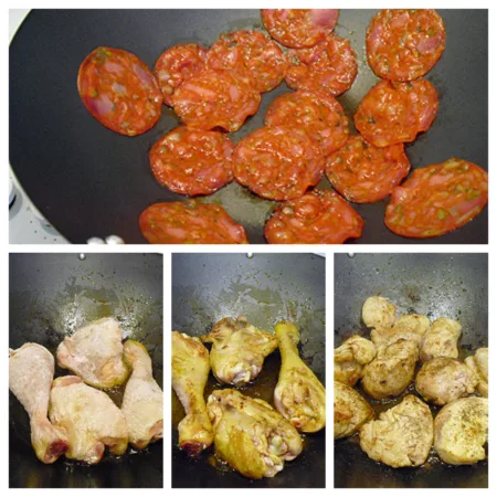 Poulet au chorizo - 4
