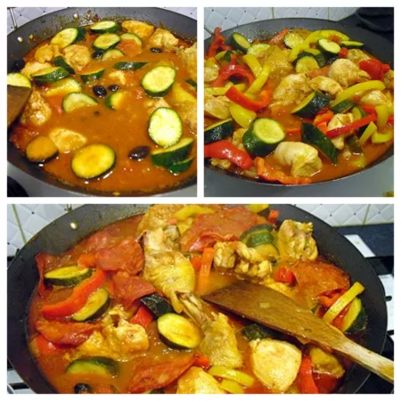 Poulet au chorizo - 7