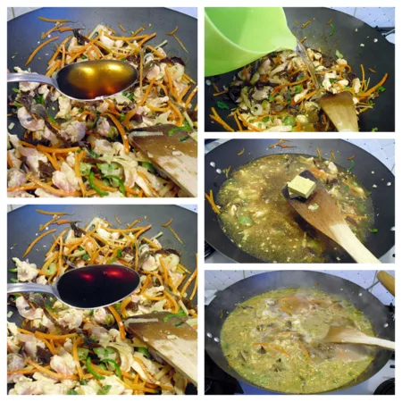 Soupe chinoise au poulet - 5