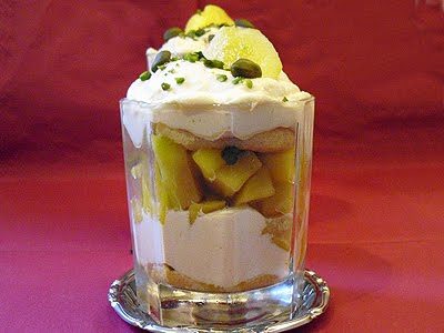 Tiramisu mangue pistache