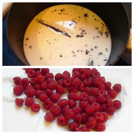 Clafoutis framboises - 2
