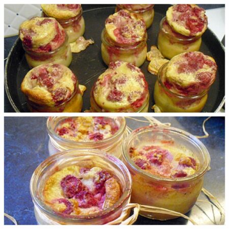 Clafoutis framboises - 6
