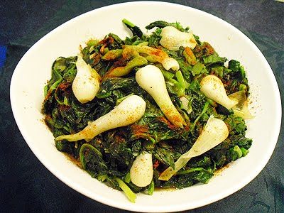 Epinards frais a la chinoise - 1