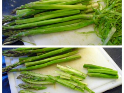 Omelette aux asperges - 2