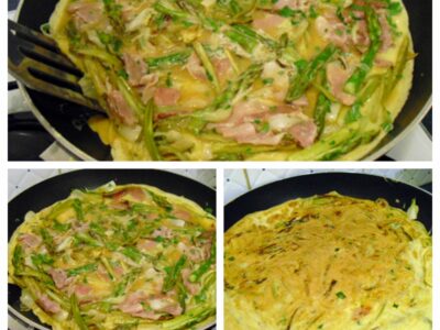 Omelette aux asperges - 6