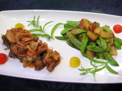 Agneau aux oignons nouveaux - 1