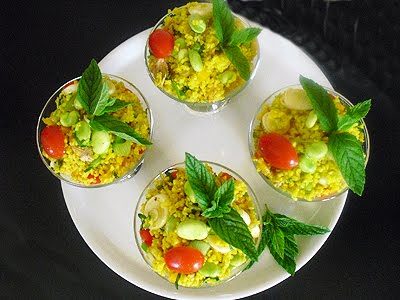 Salade de boulgour aux agrumes - 1