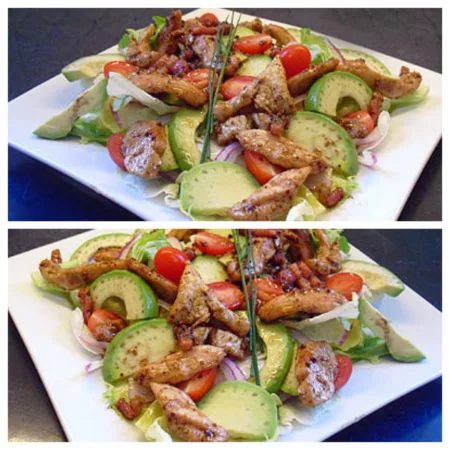 Salade de poulet aux avocats - 5