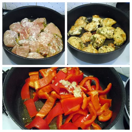 Suprêmes de poulet aux artichauts - 4