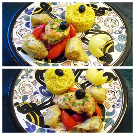 Suprêmes de poulet aux artichauts - 6