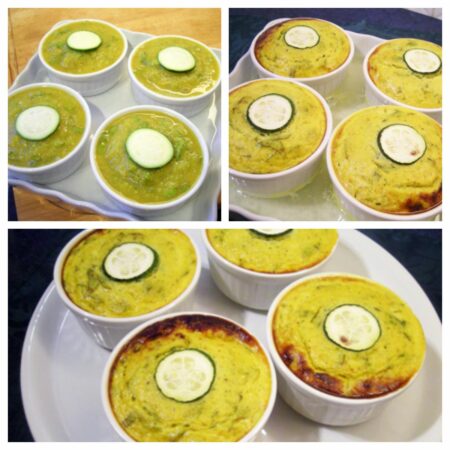 Timbales de courgettes au basilic - 6