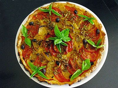 Tarte à la tomate