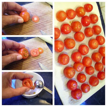 Tomates cerise farcies - 2