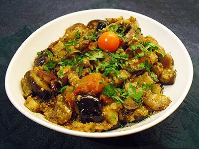 Aubergines à la napolitaine