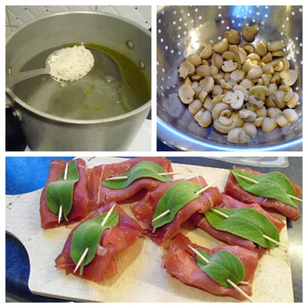 Penne au jambon cru - 2