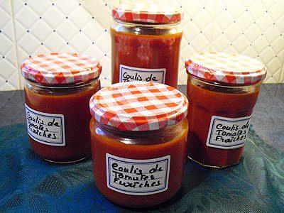 Coulis de tomates fraiches