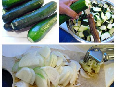 Courgettes en estouffade - 2