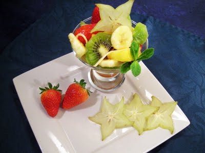 Salade d’ananas au gingembre