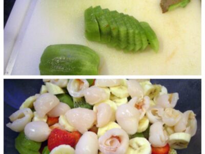 Salade d'ananas au gingembre - 4