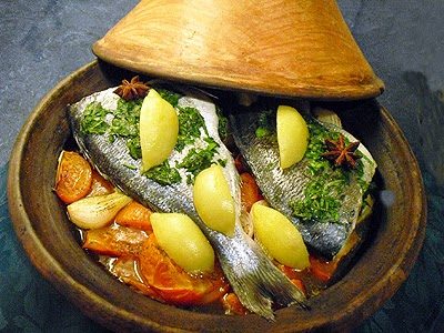 Tajine de dorades