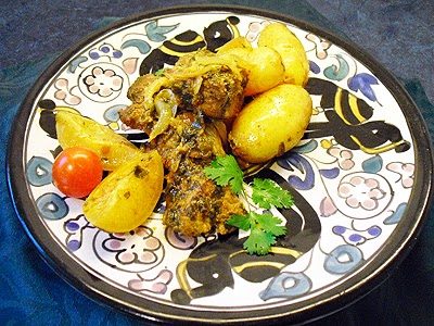 Tajine de veau aux citrons confits