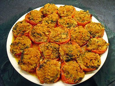 Tomates au basilic