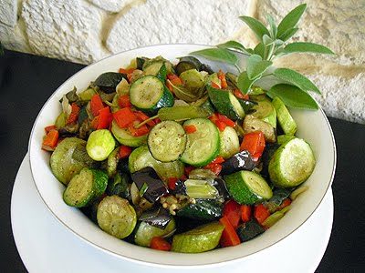 Légumes a la sauge - 1