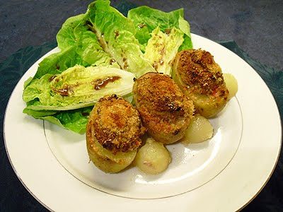 Pommes de terre farcies au boeuf