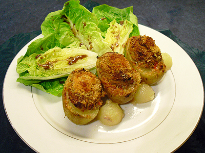 Pommes de terre farcies au boeuf - 1